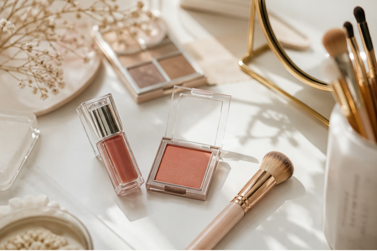 Makeup editorial image