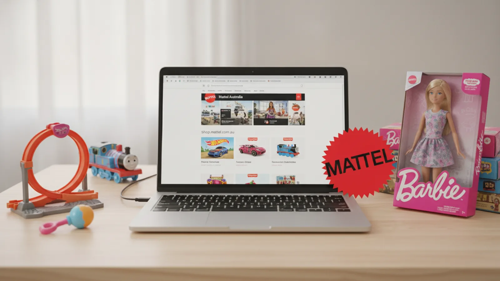 Mattel Shop buying advice scene