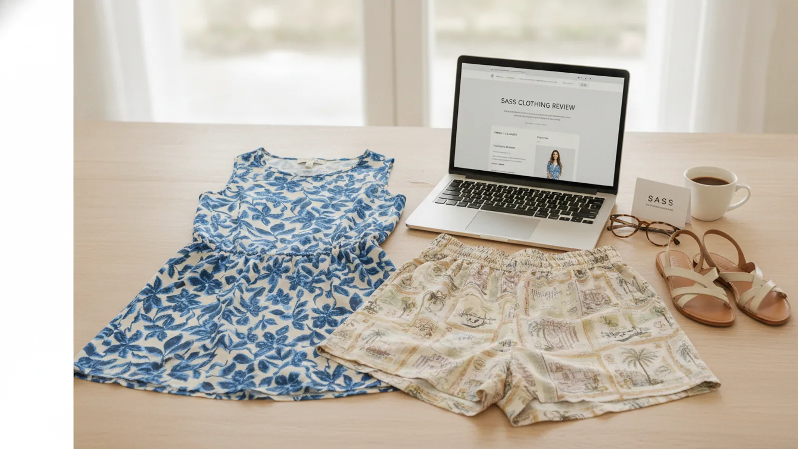 Sass Clothing buying advice scene