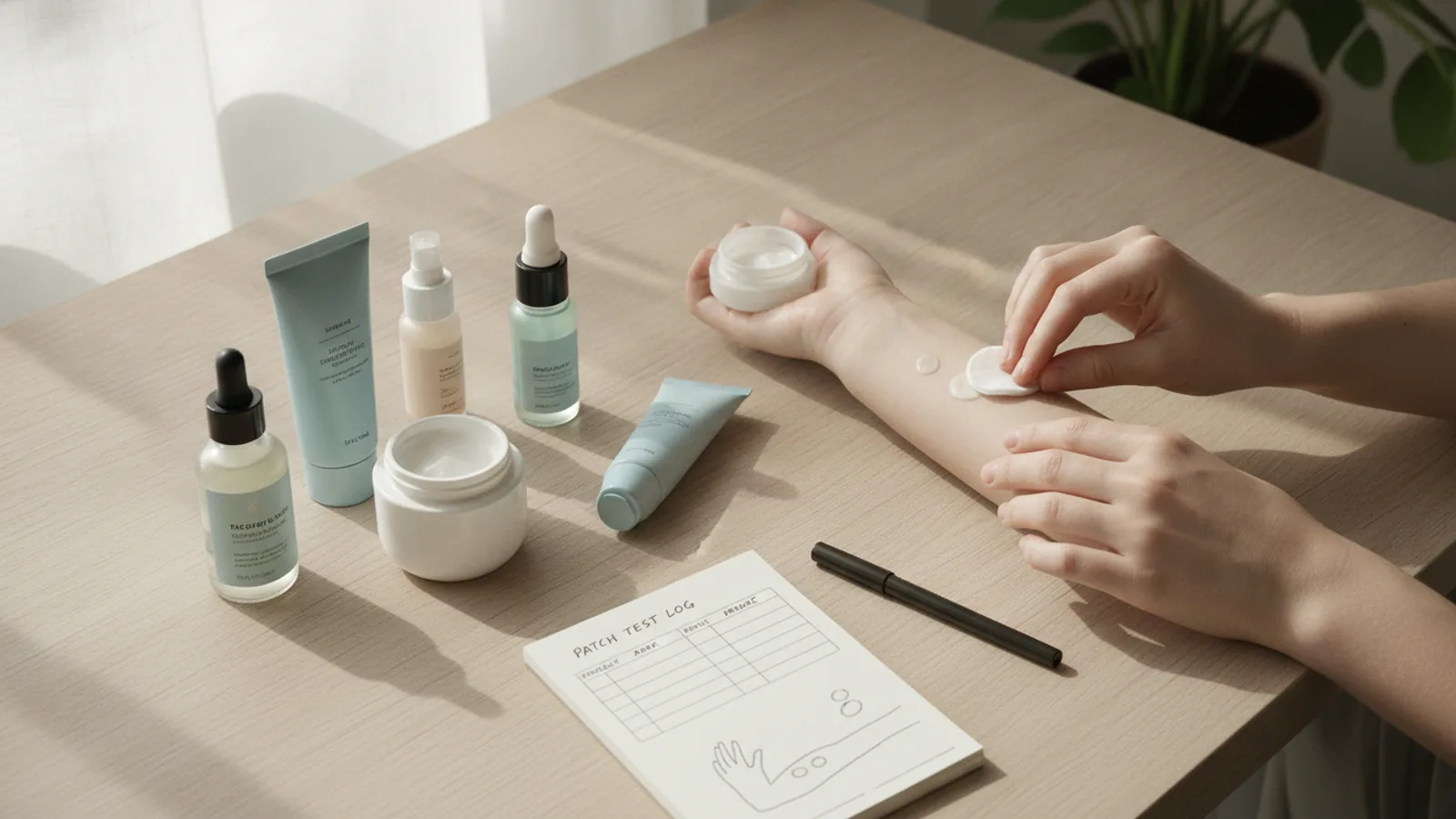 How To Patch Test Skincare Products | Leewilde