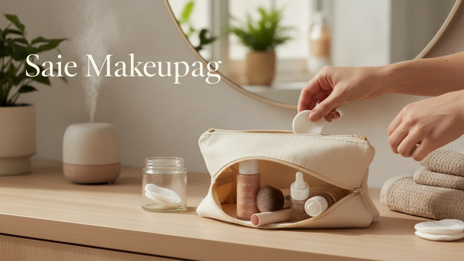 Saie Makeup Bag | Leewilde
